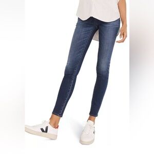 Madewell Blue Skinny Jeans Maternity